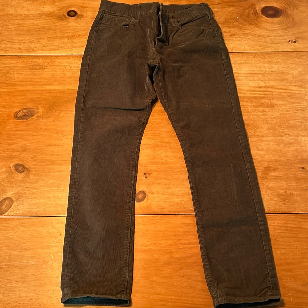 J Crew Slim Fit Flex Corduroys